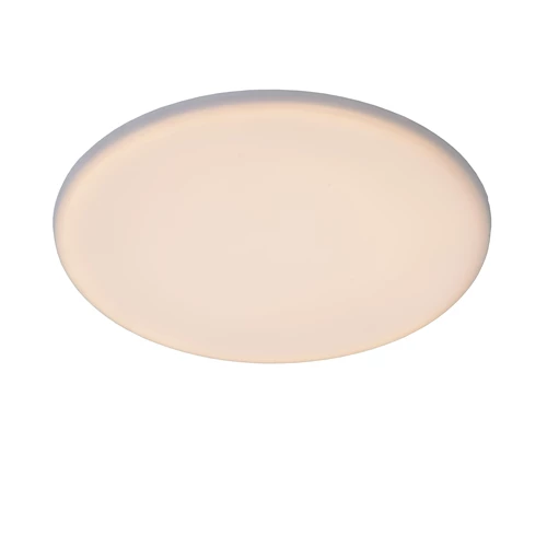 Lucide CERES-LED - Plafonnier Salle de bains - Ø 21,5 cm - LED Dim. - 1x30W 3000K - IP44 - Blanc - détail 1